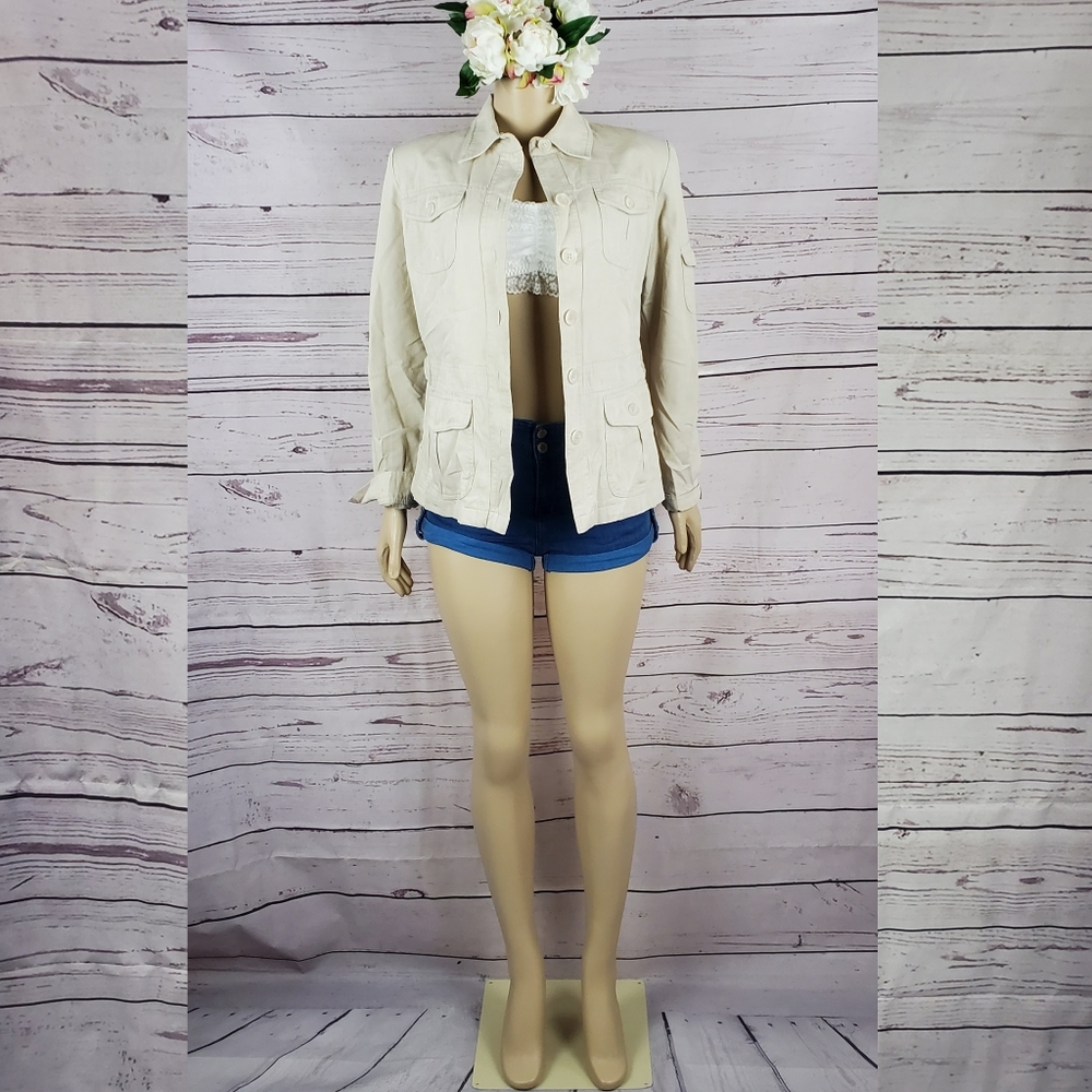 giacca small beige jacket - Picture 2 of 7
